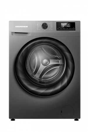 Masini de spalat rufe cu uscator - Masina de spalat rufe, panou digital, 15 programe, capacitate 9 kg, A+++, Gri Titanium, HEINNER