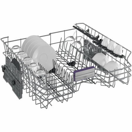 Masina de spalat vase, 15 seturi, 11 programe, clasa A, Wi-Fi, ventilatie, motor inverter, Argintiu, BEKO [8]
