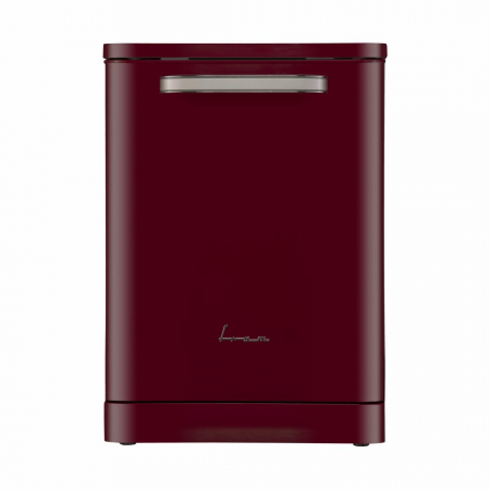 Masini de spalat vase - Masina de spalat vase, capacitate 12 seturi, display Led, 6 programe, clasa E, Burgundy, FRAM