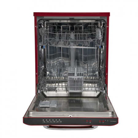 Masina de spalat vase, capacitate 12 seturi, display Led, 6 programe, clasa E, Burgundy, FRAM [4]