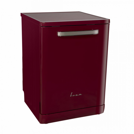 Masina de spalat vase, capacitate 12 seturi, display Led, 6 programe, clasa E, Burgundy, FRAM [2]