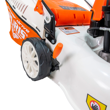 Masina de tuns gazon, benzina, 2.7 Cp, 99 Cc, pornire electrica, cos 45L, 25-75, latime 420mm, RURIS [5]