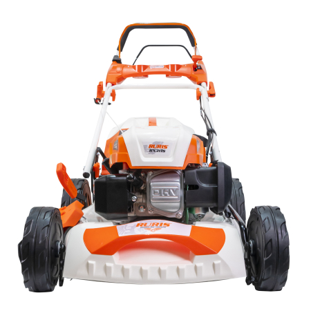 Masina de tuns gazon, benzina, autopropulsata, 3.9 Cp, 4 timpi, 170 cc, 25-75 mm, latime 460mm, mulcire, sac 65L, RURIS [5]