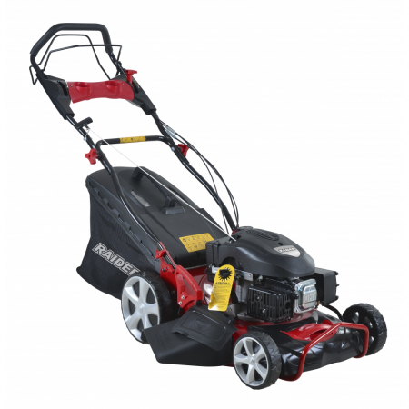 Masini de Tuns Gazonul - Masina de tuns iarba pe benzina, autopropulsata 173cc 3.7kw (5cp) 56cm 22" 65L 5 in 1 3000m2 RAIDER RD-GLM12