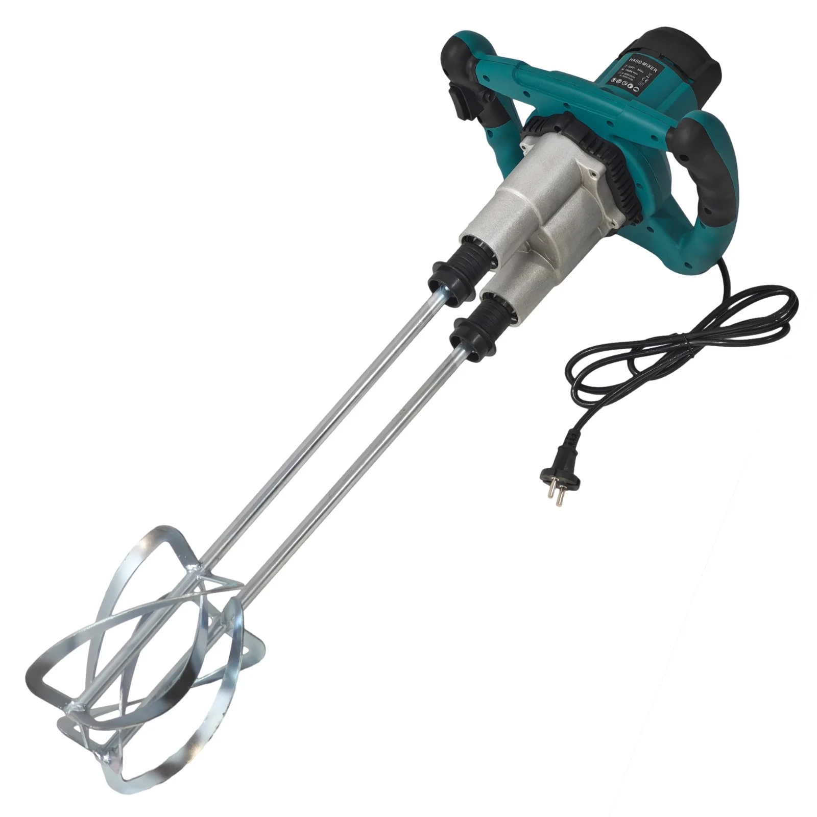 Scule Electrice - Mixer mortar, electric dublu, Mustang, 1800 W, 2 viteze, 2 palete , 590-700 Rpm, variator de viteza.