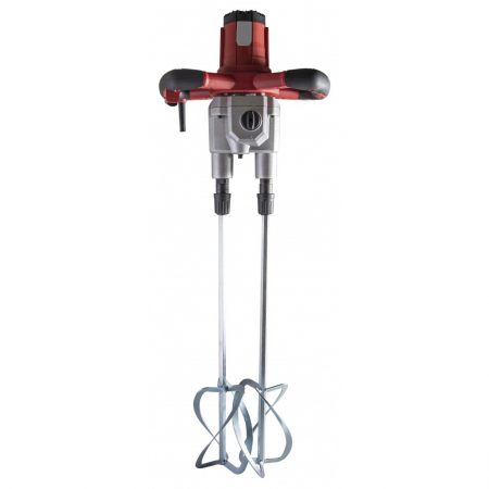 Mixer mortar, electric dublu, Mustang, 2500 W, 2 viteze, 2 palete , 590-800 rpm [2]