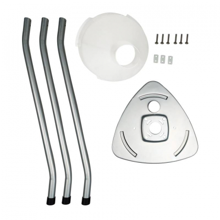 Moara electrica cereale si furaje, 4 site incluse, 220V, 25L, cu picioare, 1kw, 1900Rpm, Holz Mill [3]