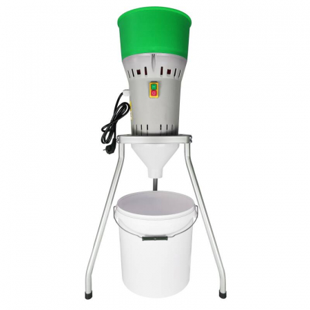 Moara electrica cereale si furaje, 4 site incluse, 220V, 25L, cu picioare, 1kw, 1900Rpm, Holz Mill [1]