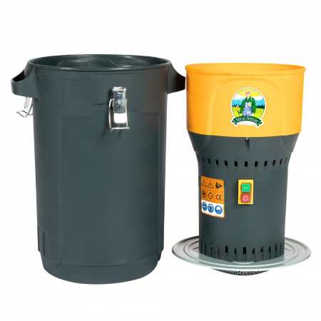 Moara electrica, pentru cereale, 1000W, 19000 rpm, cu galeata plastic 25L, 5 site, Micul Fermier GF-2451 [5]