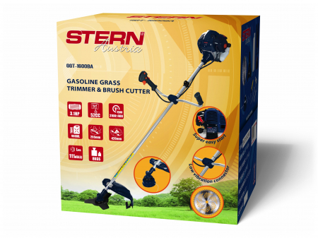 Motocoasa de umar pe benzina, STERN GGT1600BA, 3.1 Cp, 2..3 Kw, 52 Cc [3]