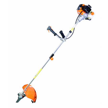 Motocoase Benzina & Motocoase de Umar - Motocoasa pe benzina, pliabila, 1.5kW, 2 CP, 43 cc, Baukraft BK-GBC16 Orange