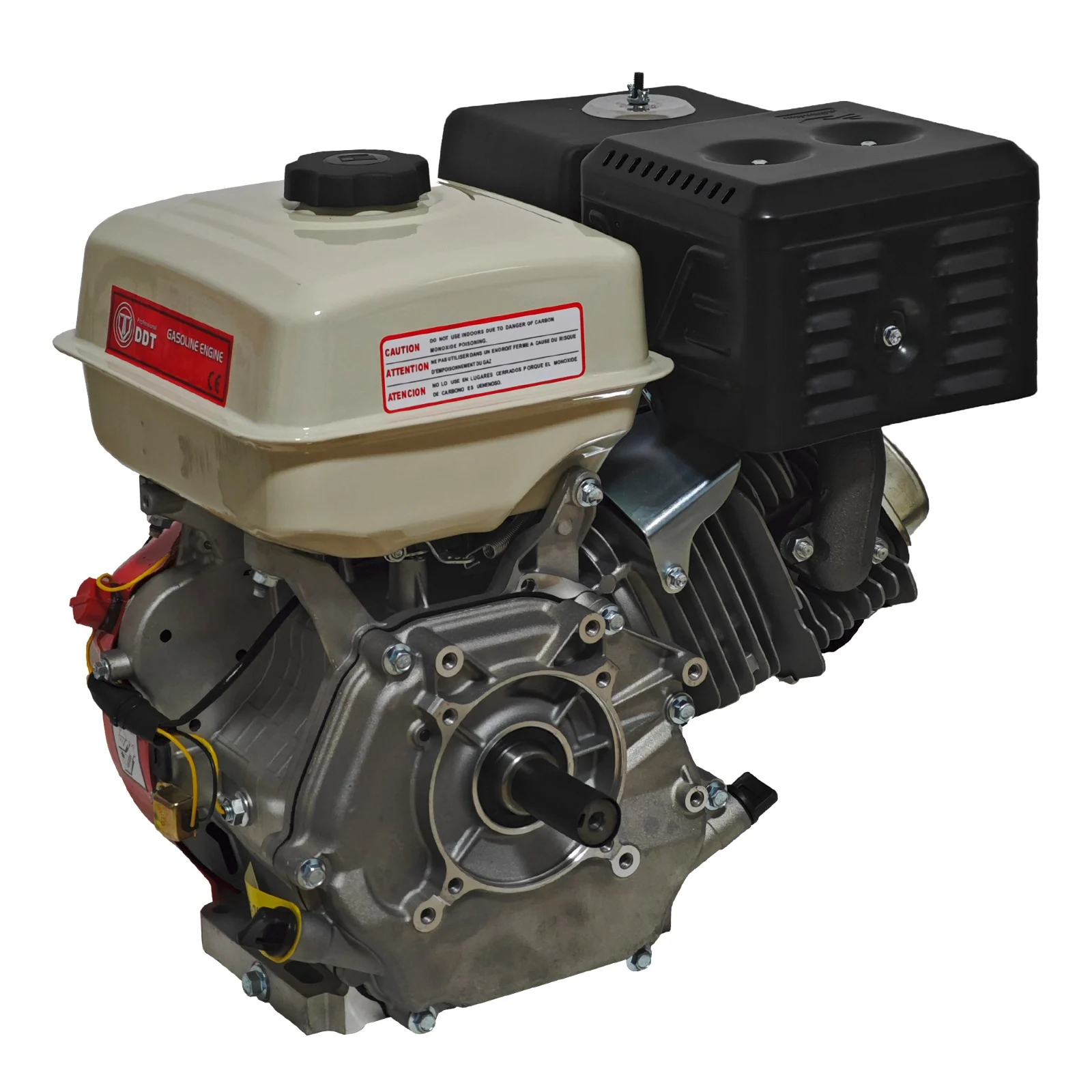 Motor pe benzina, 13 Cp, DDT, 4 timpi, fulie dubla (inclusa), 7.3 kw, ax pana 25mm [3]