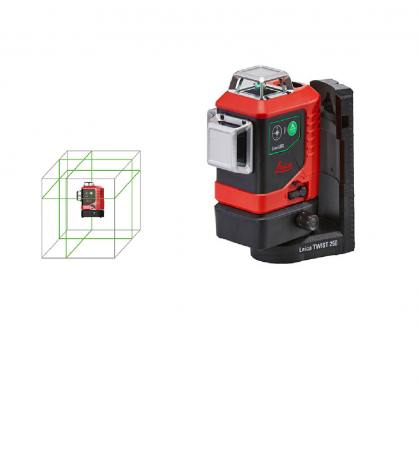 Nivela laser multilinie, 360*, profesionala, LINO L6G - LI-ION - TWIST250 - UAL130 - LEICA-912971 [3]