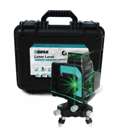 Nivela laser, verde, 12 linii, profesionala, BIHUI-LLG12 [1]