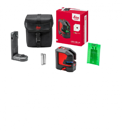 Nivele Optice & Trepiede - Nivela laser, verde, cu linii in cruce, profesionala, LINO L2G - ALKALINE - TWIST250 - LEICA-912932