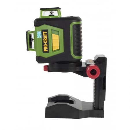 Nivela Laser Procraft LE-3G, de perete, 360 grade, 12 linii verzi + Suport + cutie transport ( 7733 ) [1]