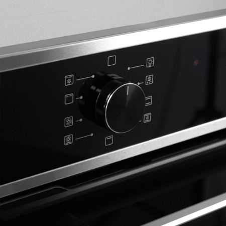 Pachet incorporabil, Cuptor electric, 75 litri, 9 functii, putere 2800 W, ventilatie, convectie 3D, grill, clasa A, Plita vitroceramica, 4 zone gatit, 9 trepte, putere 5800 W, SAMUS [3]