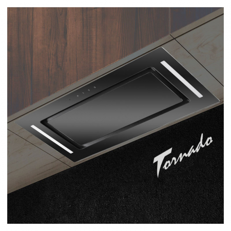 Pachet incorporabil Tornado Eclipse, Cuptor Dark Inox + Plita Tornado Eclipse, Dark Inox + Hota Incorporabila Tornado Modul Sensor 1200 (52), Negru [9]