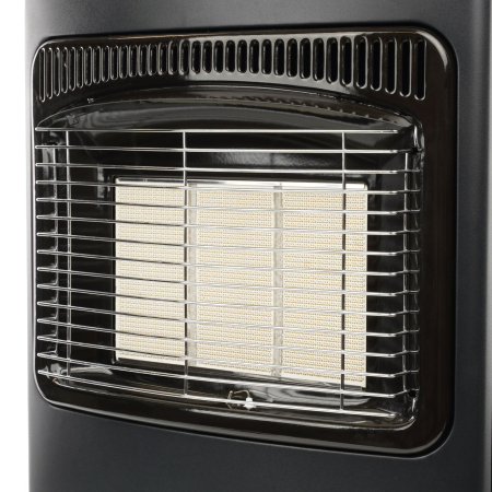 Pachet Soba gaz + Butelie GPL, furtun+ceas+coliere, aprindere electrica, 4200 W, 3 trepte, roti, recomandata pt 20-80 m², Bohm [2]