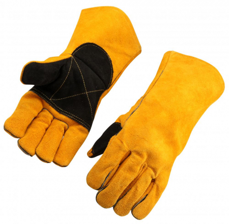 Electrozi - Manusi de sudura (Industrial), piele naturala, marime XL, Tolsen 45026