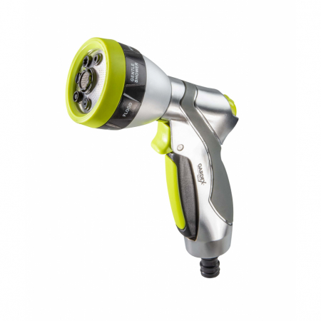 Furtune & Sisteme Irigatii - Pistol aluminiu, pentru stropit, cu 7 functii, COMFORT GX, Gardex 405101