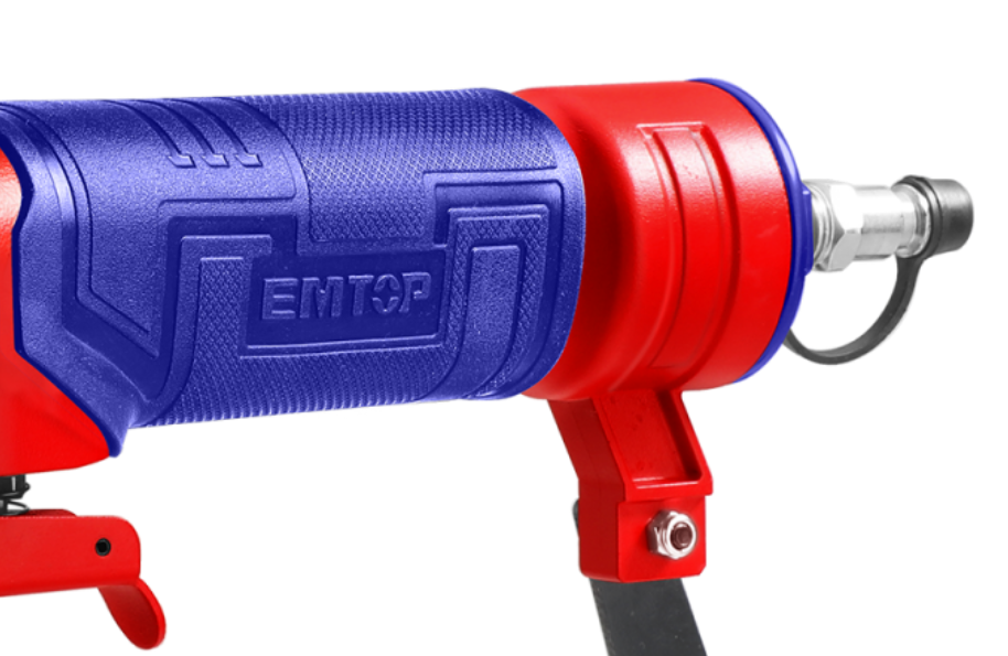 Pistol cu capse, cuie, pneumatic, accesorii incluse (capse,cuie), EMTOP [1]