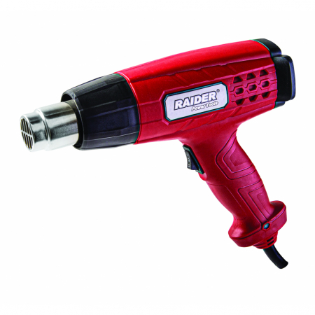 Pistoale Aer Cald - Pistol aer cald, 2000W, 2-trepte, cu accesorii, RAIDER RD-HG14
