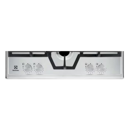 Plită incorporabilă Electrolux KGS64562SX, Gaz, 4 Arzătoare, WOK 4 kW, StepPower 9 Trepte, Speed Burner, Grătare Fontă, 60 cm, Inox. [5]