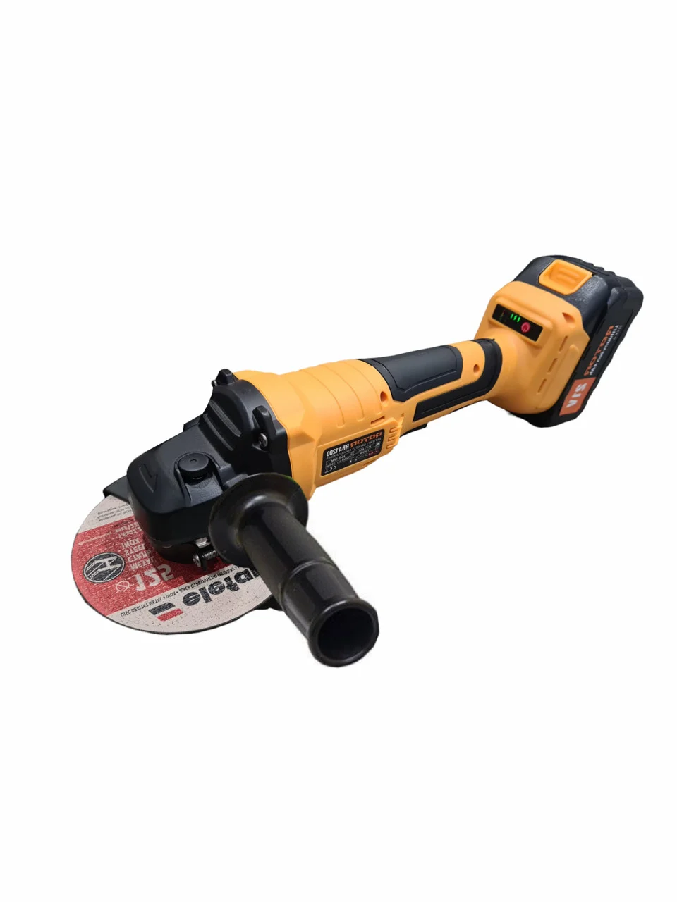 Polizor unghiular cu acumulator, 1200W, 21V, 4Ah, 125mm, variator, Rotor RBA1200 [1]