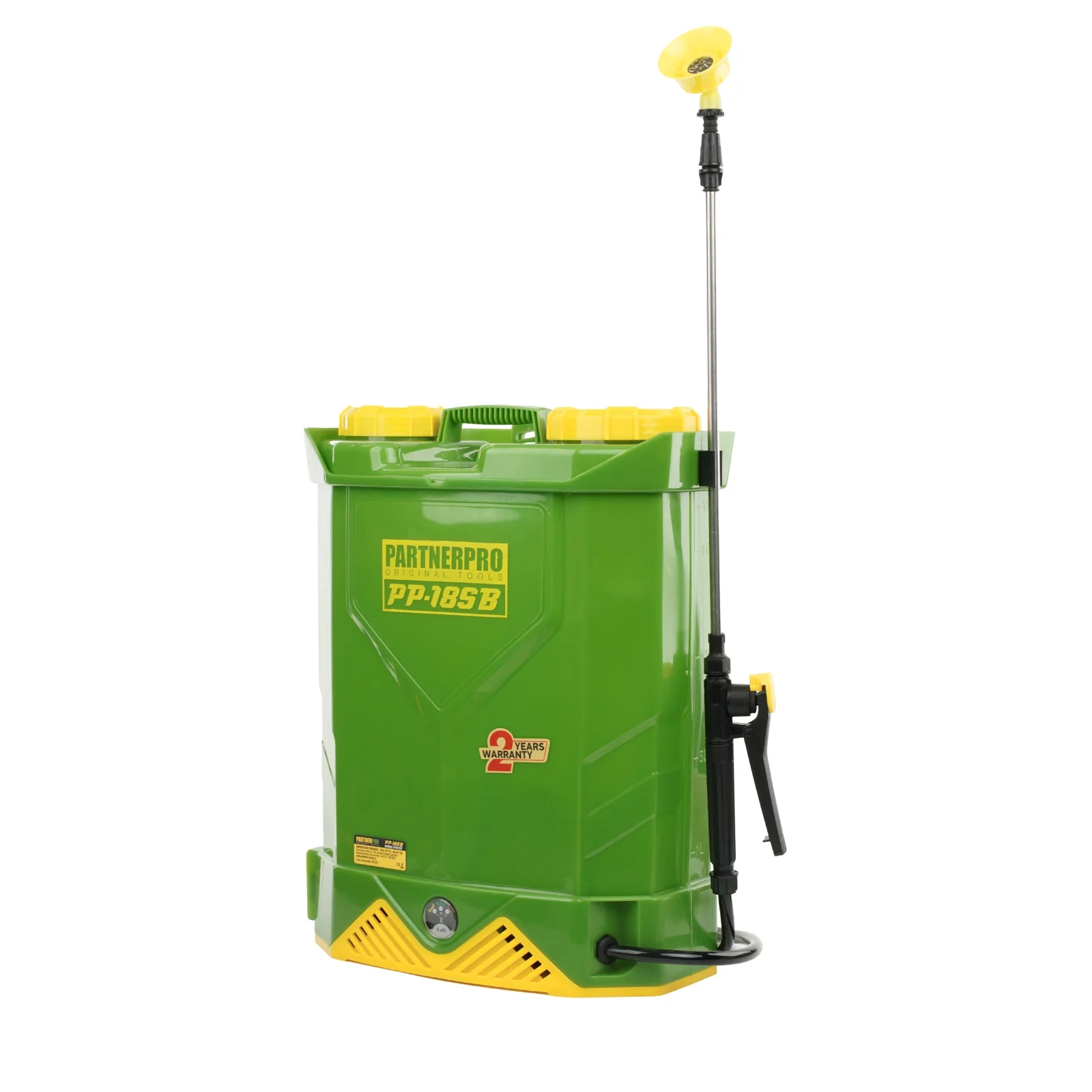 Pompa de stropit cu acumulator, capacitate 18 L, 12 V, 8 Ah, 700 m², lance 80 cm, PARTNER PRO [1]