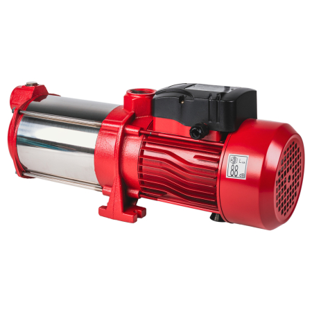 Pompe de Suprafata - Pompa multietajata, orizontala, 1000W, 5 turbine, 5.4 mc/h, adancime 7m, 1"tol, 230 V, RAIDER