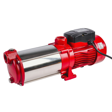 Pompe de Suprafata - Pompa multietajata, orizontala, 1350W, 6 turbine, 5.4 mc/h, adancime 7m, 1"tol, 230 V, RAIDER