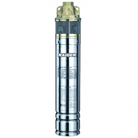 Pompe Adancime - Pompa submersibila, apa curata, 750W, 1"tol, 2400L/h, 60m, cablu 15m+franghie, Raider RD-WP41