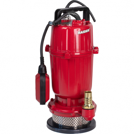 Pompe Submersibile - Pompa submersibila, apa murdara, 750W, 1" tol, aspiratie 7m, refulare 20m, plutitor, 3 m3/h, Raider RD-CAWP52