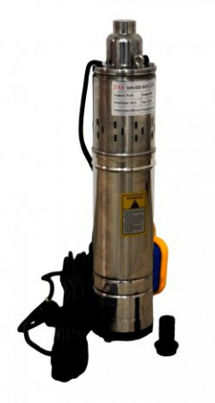 Pompe Adancime - Pompa submersibila, cu plutitor, 750W, 1"tol, 140m refulare, 3 m3/h, inox, DRK 4QGD-140