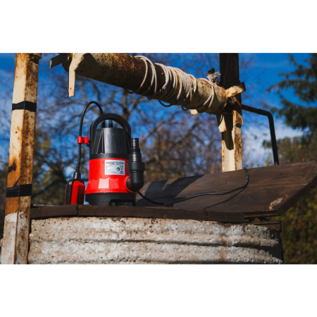 Pompa submersibila cu plutitor, apa murdara, 1" tol, 7500 l/h, adancime max 5m, RAIDER [2]