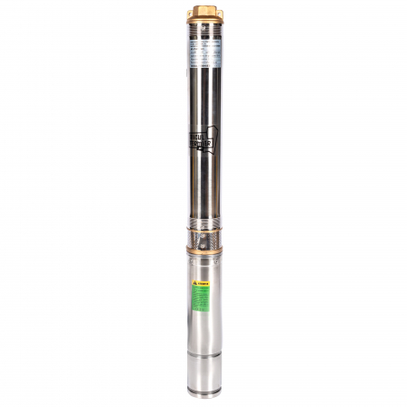 Pompe Adancime - Pompa submersibila de adancime, diametru 89mm, 4.5mc/h, 13 turbine, adancime 70m, 750W, 1.1/4", Micul Fermier
