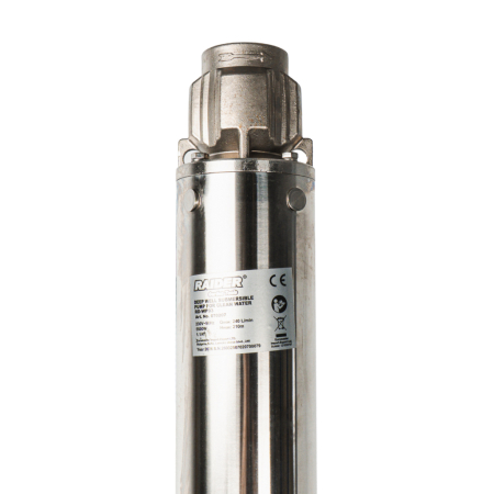 Pompa submersibila, trifazica, 480 V, 50 turbine, 5.5 KW, 1.1/2" inch, adancime 15m, 14.4 mc/h, refulare 210m, Inox, RAIDER [4]