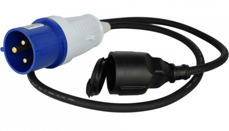 Prelungitoare - Prelungitor 230V, stecher Euro, 1 priza, maxim 3600W, KS-EX1M-1S