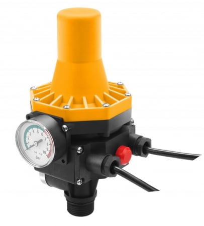 Hidrofoare - Prescontrol electric pentru pompe adancime,hidrofoare, 1100W, 10 Bar, Tolsen 79969