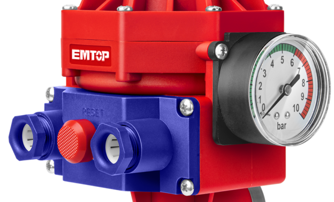 Presostat electronic, 10 bar, diametru 1"tol, 220V, EMTOP [2]