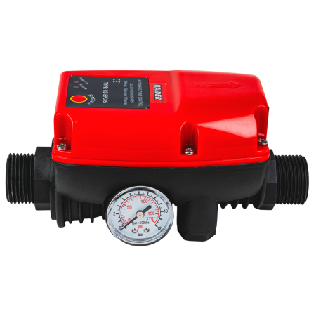 Presostat electronic, automat, hidrofor, 1100W, 1"tol, manometru, RAIDER [2]