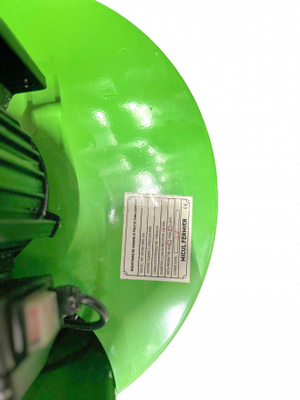 Razatoare de fructe si legume, electrica, 1.1 kw, 1200 kg/h, cuva 35 L, 230 V, Micul Fermier [8]