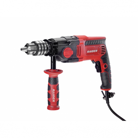 Scule Electrice - Masina de gaurit cu percutie, 1100W ,16mm, 2 viteze, RAIDER RDI-ID39, industrial