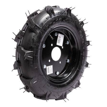 Motocultoare pe Benzina - Roata motocultor, 400-10, Neagra, Micul Fermier GF-2418