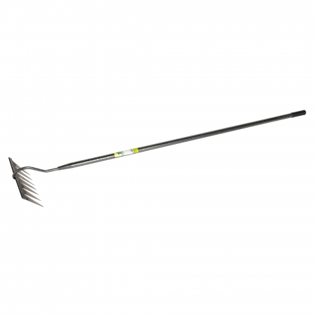 Sapaliga pentru plivit, cu coada metalica, 1.62m, 7 dinti, 275mm latime, Micul Fermier GF-2416 [1]