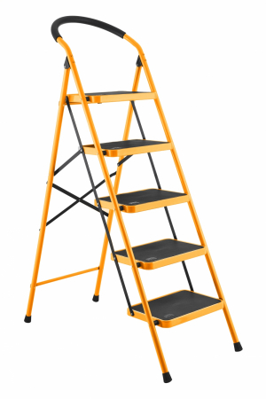 Scari - Scara din otel, 5 trepte, 1085x495x1390mm, 150 kg, Tolsen 62685