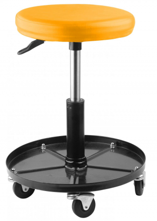 Echipamente & Genti transport - Scaun pneumatic cu role, 150kg, reglare pe inaltime, Tolsen 65495