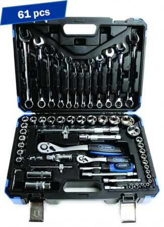 Scule&Unelte Gama Premium - Set 61chei tubulare si chei combinate HYUNDAI HY-59656