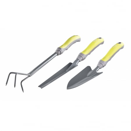 Casa & Gradina - Set unelte de gradina, 3 piese, plantat flori, legume, Gardex 407100